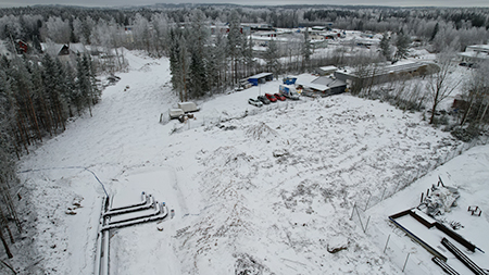 Arbetsyta i Degerfors januari 2024