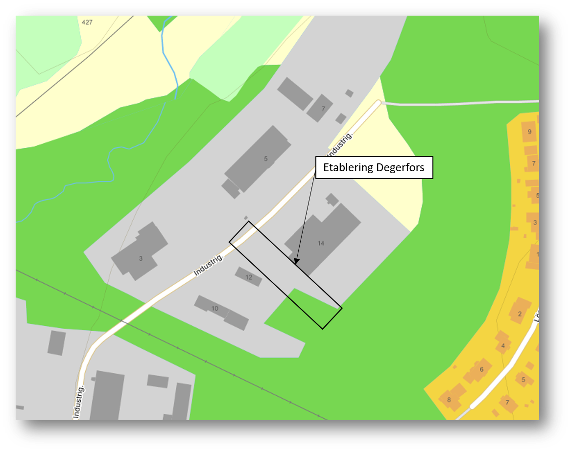 Etablering Degerfors