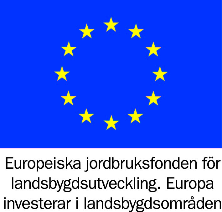 EUs logotyp jordbruksfonden för landsbygdsutveckling